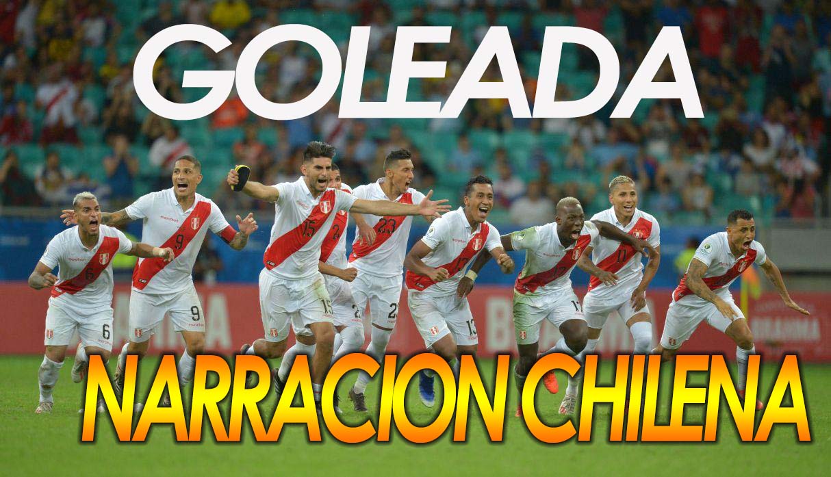 Asi narró la prensa chilena los goles de Perú