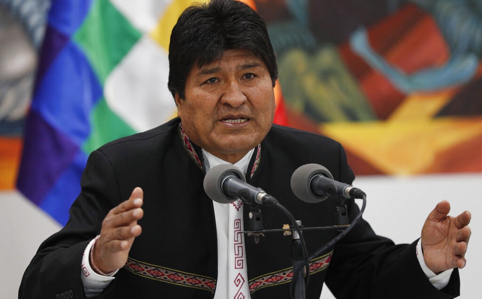 Evo Morales se dió vencedor en la elecciones de Bolivia.