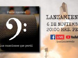 Paolo Acevedo lanza el Álbum “Las canciones que perdí”