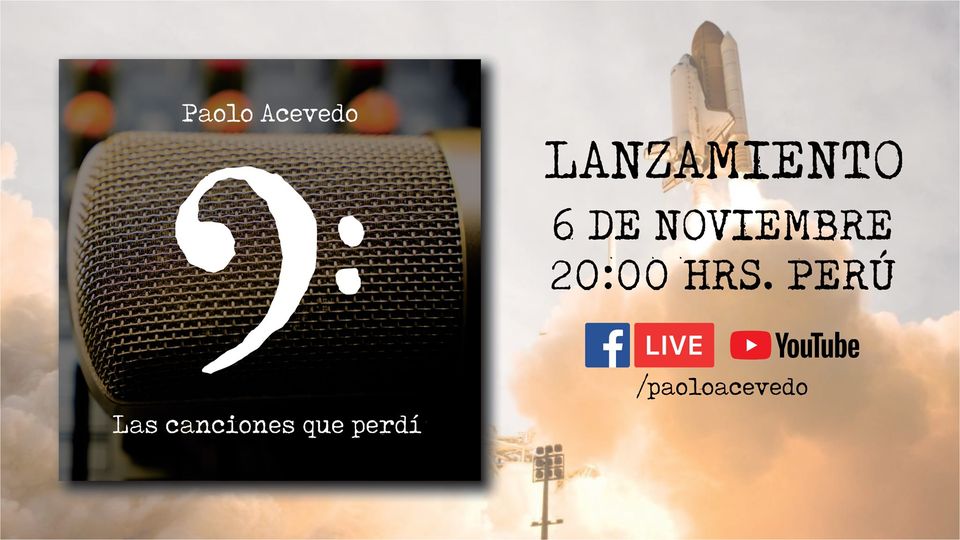 Paolo Acevedo lanza el Álbum “Las canciones que perdí”